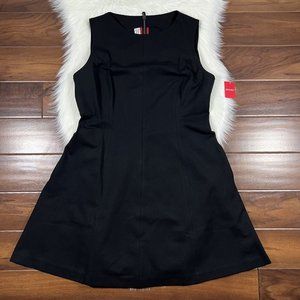 Spanx Size Large Black Perfect Fit & Flare Dress